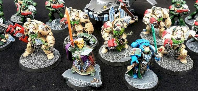 Dark Angel Terminators & Characters by TheHappyHalfling