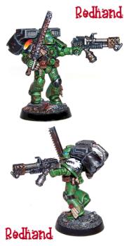 Salamanders flamer by Redhand