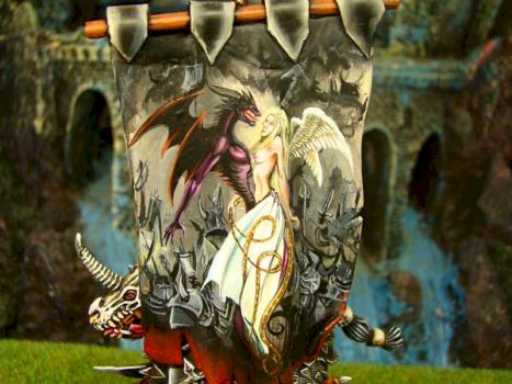 Chaos Battle Standard by miss painting