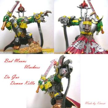 Bad Moons Ork Warboss by Kimver