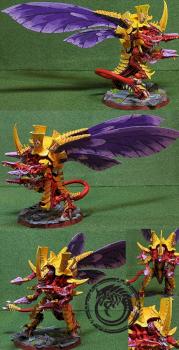 Winged Tyranid Hive Tyrant by Vinni Pooh