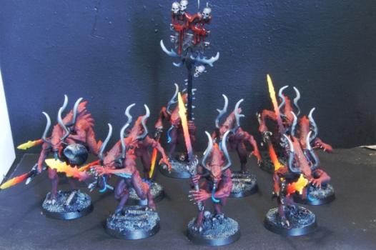 Bloodletters of khorne by Aliaume