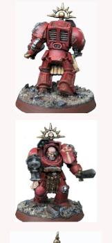 Sergent terminator Blood Angel by haranzabal