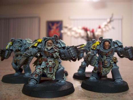 Space Wolves - Wolf Guard by rp 3000