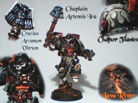 Jump Pack Chaplain of the Pale Dragons by Pale Dragon Brother