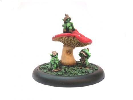 3 dudes and a mushroom by ferret