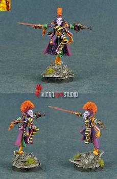 Eldar Harlequin Troupe Master by MiG