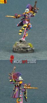 Eldar Harlequin with the Harlequins Kiss by MiG