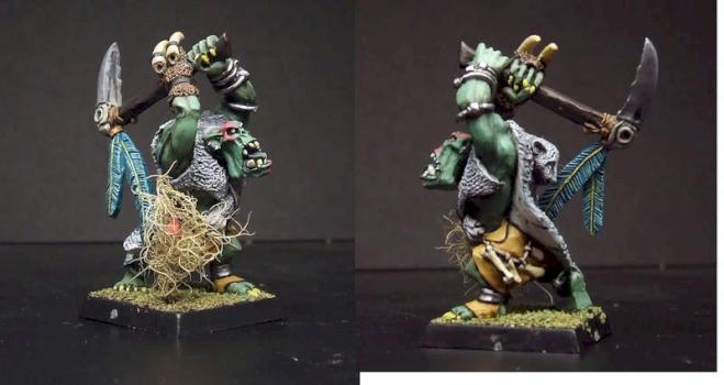 Feral Ork by dr gibbon