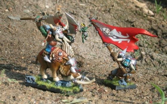 Orc War Boss & Ork-Waaaghboss by SWI