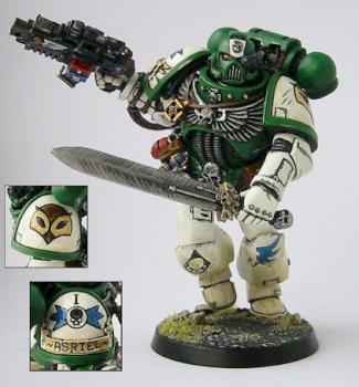 Brother Asriel of the Mentor Legion Elite Cadre by kaled