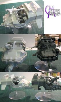 imperial Landspeeder scratchbuild by mauvia