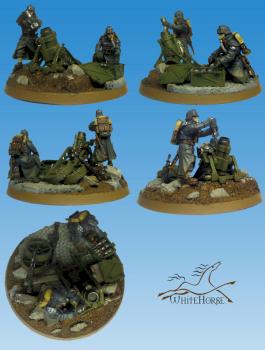 Forge World Death Korps of Krieg Mortar team by Rodger