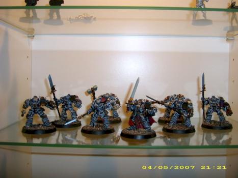 Grey Knight Terminator Squad by Droplord