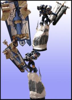 Ultramarine Standard bearer by sicooil