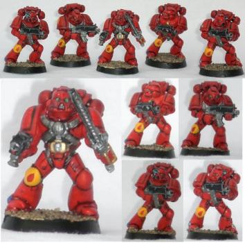 Blood Angels Kampftrupp 1 by Marineslasher