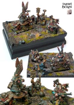 Dwarf Heros - King, Enginner and Runesmith by jarhead