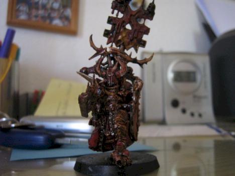 Khorne Chaos Lord ( harry the hammer small mod ) by Thorh666