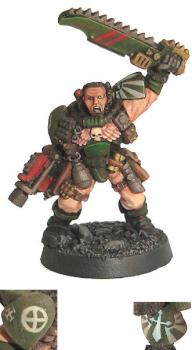 Dark Angel Scout Sergeant by precinctomega