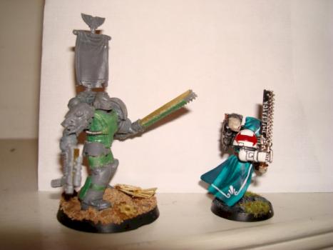 WIP "True Scale" Pre-heresy Luna Wolf 'Garviel Loken' by Jongleur