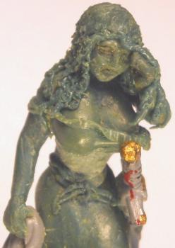 Greenstuff Vampire Count Lahmia Lady, Unpainted. by inq.serge