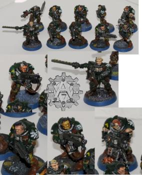 Dark Angels Scouts by AlchemicArt