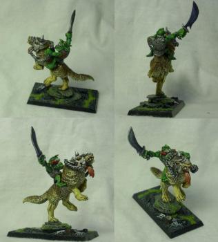 Goblin Boss on Wolf (Work in Progress) by Byronic