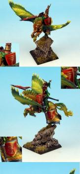 WARHAMMER Bretonnian Pegasus Knight by rene