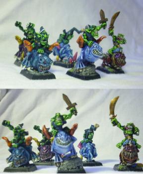 Night Goblin Squig Hopper Unit by Byronic