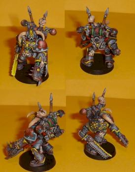 Chaos warrior for obliterator army by munter81