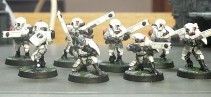 Da'lyth Sept Fire Warriors by ROBOPOPE