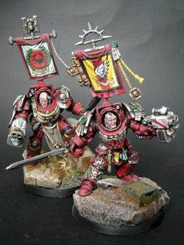blood angel terminator character by RAFF