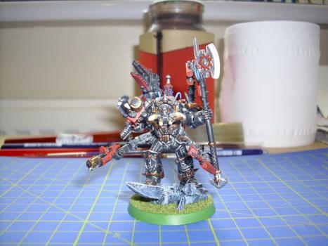Chaos Terminator Lord with Servo Harness by Morlu