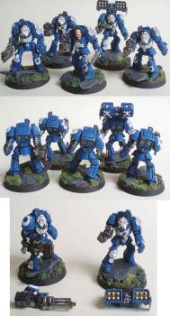 Ultramarines Terminators by FIGURAOBSCURA