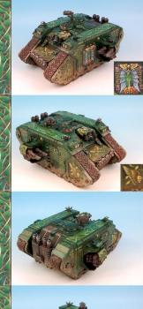 WARHAMMER 40K  Dark Angels Land Raider by rene