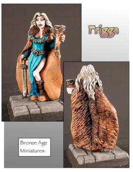 Bronze Age Miniatures' Frigga by ALizardInCrimson