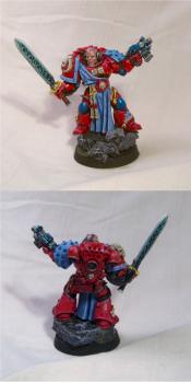 Space Marine Librarian with Power Sword by rampsputant