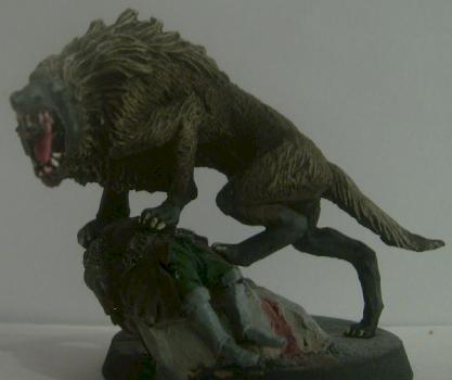 Warg Chieftain by SirBedever