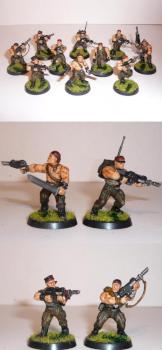Catachan Jungle Fighters by Marins