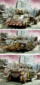 Iron Warriors Posessed Predator by Enzomadcap