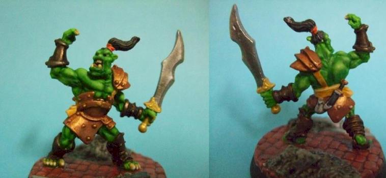 Reaper   Lesser Orc Sergeant by Byteknight