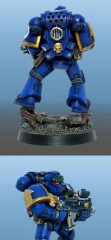 Ultramarines Tactical Space Marine by Brooklyn