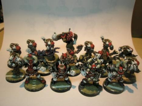 Chaso Blood Bowl Team by 40kshowcase