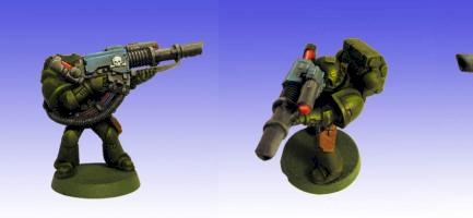 war bearer lascanon marine by Set