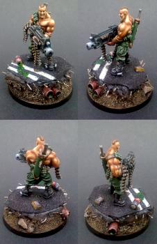 NEW - Warhammer 40k - Imperial Guard Gunnery Sergeant Harker by patttttry85
