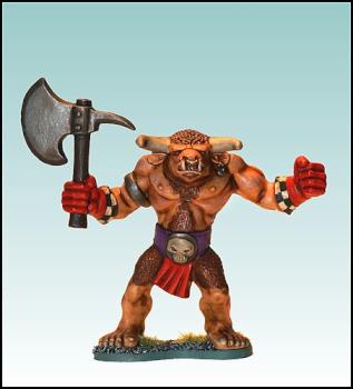3rd Edition Talisman Minotaur by skullhamma