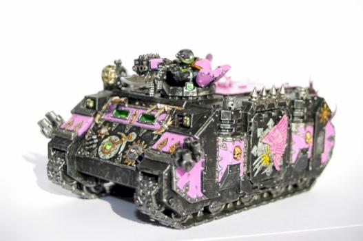 Slaanesh rhino emperor's children by pirouli