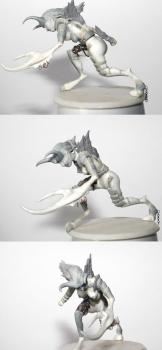 Slaanesh Daemon Princess # 1 w/ alternate head #2 by Fifth miracle