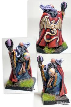 Bald dragon Wizard from Reaper by DIStudios