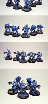 ULTRAMARINES Terminator squad by Graveus